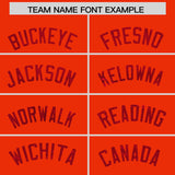 Custom Orange Red Women Basketball Jersey Dress