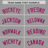 Custom Silver Pink Women Basketball Jersey Dress