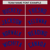 Custom Crimson Royal Women Basketball Jersey Dress