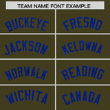 Custom Olive Royal Women Basketball Jersey Dress