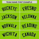 Custom Neon Green Black Women Basketball Jersey Dress