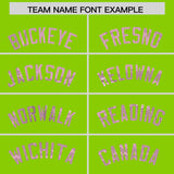 Custom Neon Green Light Pink Women Basketball Jersey Dress