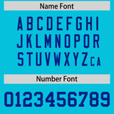 Custom Sky Blue Royal Women Basketball Jersey Dress