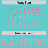 Custom Bright Green Light Pink Women Basketball Jersey Dress