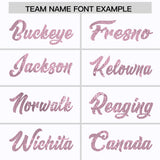 Custom White Light Pink Women Basketball Jersey Dress