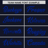 Custom Navy Royal Women Basketball Jersey Dress