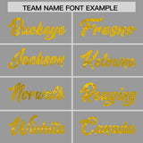 Custom Silver Gold Women Basketball Jersey Dress