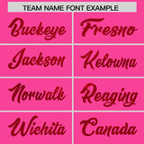 Custom Pink Red Women Basketball Jersey Dress