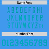 Custom Powder Blue Sky Blue Women Basketball Jersey Dress