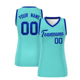 Custom Bright Green Royal Women Basketball Jersey Dress