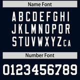 Custom Gold Navy Raglan Sleeves Side Blocks Pattern Authentic Football Jersey