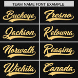 Custom Black Khaki and Cardinal Sides Gradient Fashion Personalized Team Football Jersey