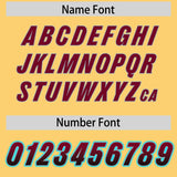 Custom Khaki Cardinal and Black Sides Gradient Fashion Personalized Team Football Jersey