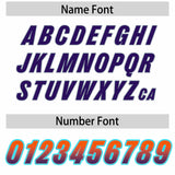Custom White Orange and Purple Sides Gradient Fashion Personalized Team Football Jersey