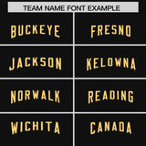 Custom Black Khaki and Cardinal Sides Gradient Fashion Personalized Team Football Jersey