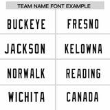 Custom White Gold Sides Gradient Fashion Personalized Team Football Jersey