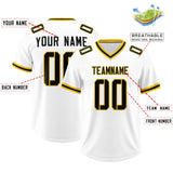 Custom White Classic Style American Football Jerseys