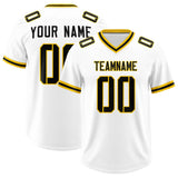 Custom White Classic Style American Football Jerseys