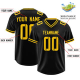 Custom Black Classic Style American Football Jerseys