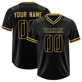 Custom Black Classic Style American Football Jerseys