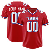 Custom Red Classic Style American Football Jerseys