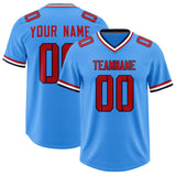 Custom Powder Blue Classic Style American Football Jerseys