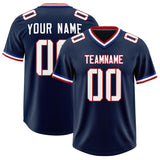 Custom Navy Classic Style American Football Jerseys