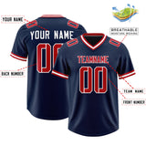 Custom Navy Classic Style American Football Jerseys