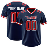 Custom Navy Classic Style American Football Jerseys