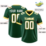 Custom Green Classic Style American Football Jerseys