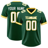 Custom Green Classic Style American Football Jerseys
