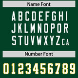 Custom Green Classic Style American Football Jerseys