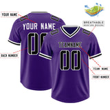 Custom Purple Classic Style American Football Jerseys