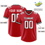 Custom Red Classic Style American Football Jerseys