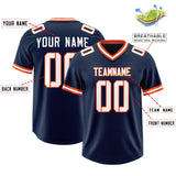 Custom Navy Classic Style American Football Jerseys