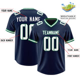 Custom Navy Classic Style American Football Jerseys