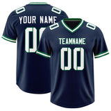 Custom Navy Classic Style American Football Jerseys
