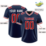 Custom Navy Classic Style American Football Jerseys