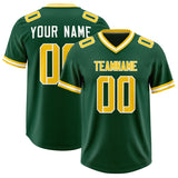 Custom Green Classic Style American Football Jerseys