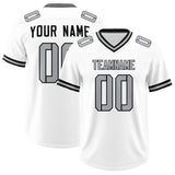 Custom White Classic Style American Football Jerseys