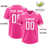 Custom Pink Classic Style American Football Jerseys