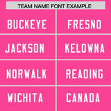 Custom Pink Classic Style American Football Jerseys