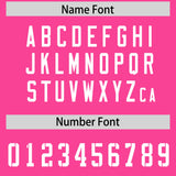 Custom Pink Classic Style American Football Jerseys