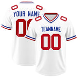 Custom White Classic Style American Football Jerseys