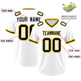 Custom White Classic Style American Football Jerseys