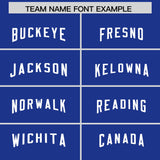 Custom Royal Classic Style American Football Jerseys