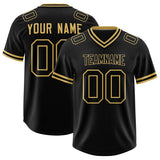 Custom Black Classic Style American Football Jerseys
