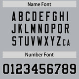 Custom Silver Classic Style American Football Jerseys