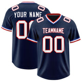 Custom Navy Classic Style American Football Jerseys