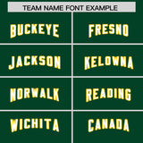 Custom Green Classic Style American Football Jerseys
